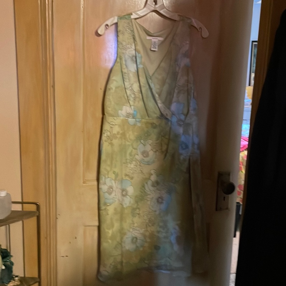 Merona size 12 vintage long dress no sleeves